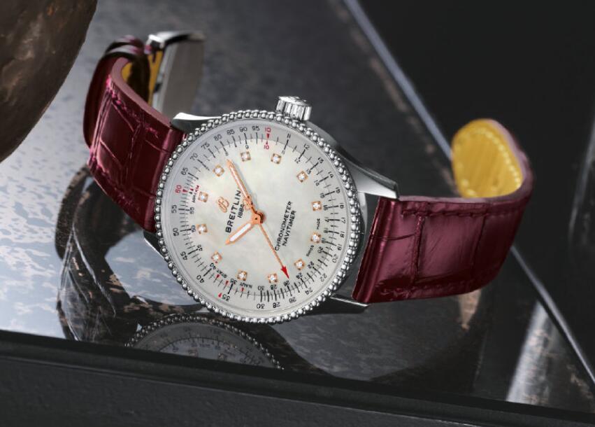 AAA replication watches are evident for the burgundy color.
