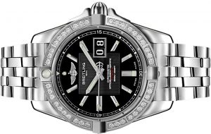 The 41 mm replica Breitling Galactic A49350LA watches are designed for men.