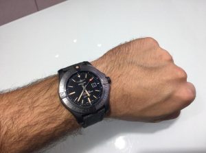 The titanium fake watches are designed for men.
