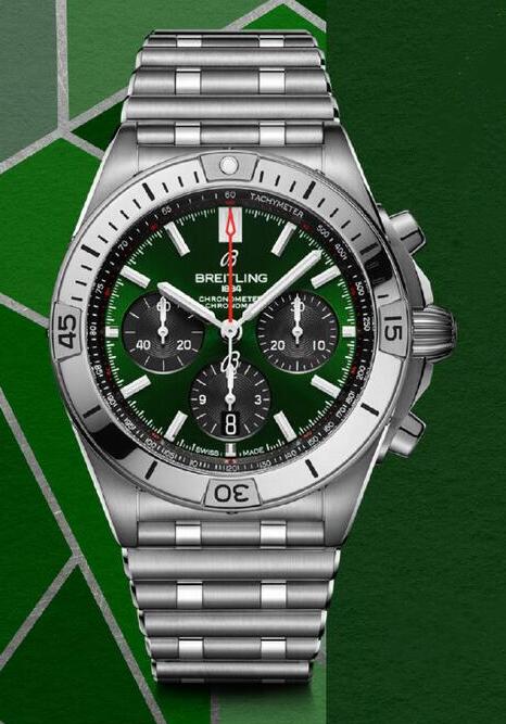 AAA replication watches are obvious with green dials and black sub-dials.